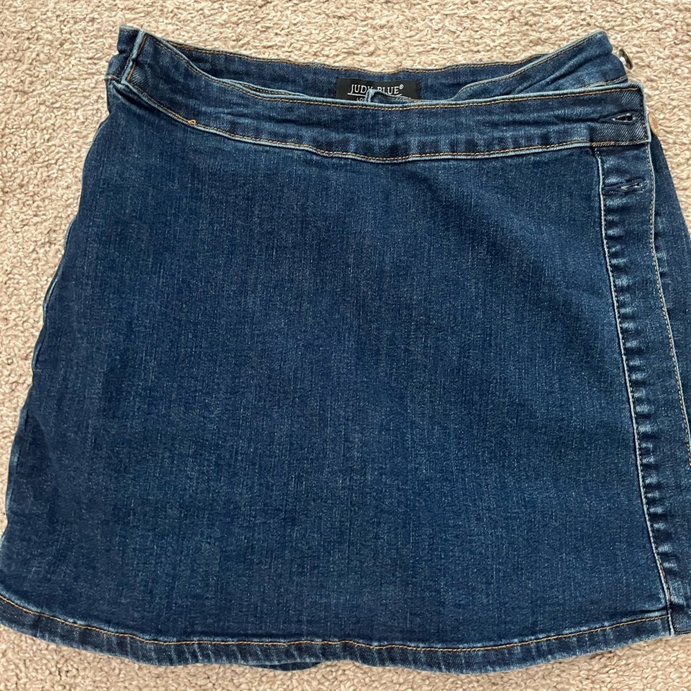 Judy Blue denim skort